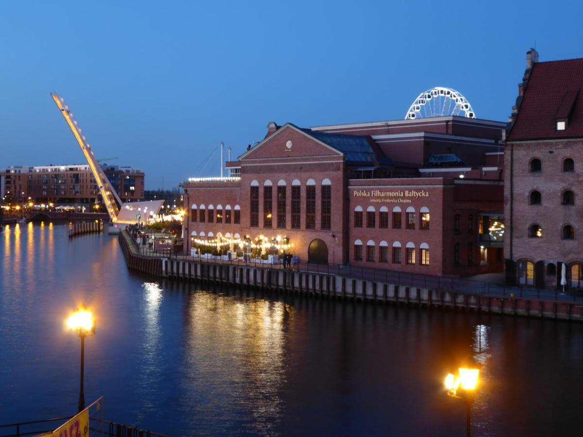 Magical River View By Downtown Apartments Gdańsk Exteriör bild