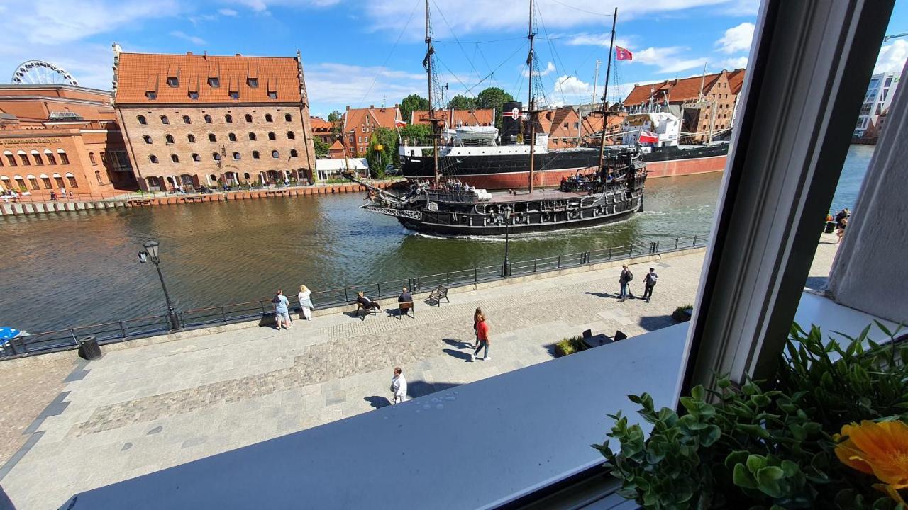 Magical River View By Downtown Apartments Gdańsk Exteriör bild