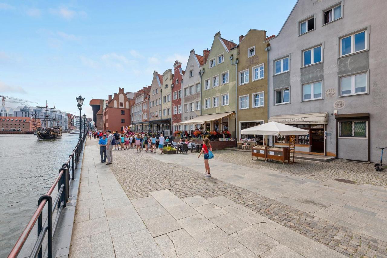 Magical River View By Downtown Apartments Gdańsk Exteriör bild