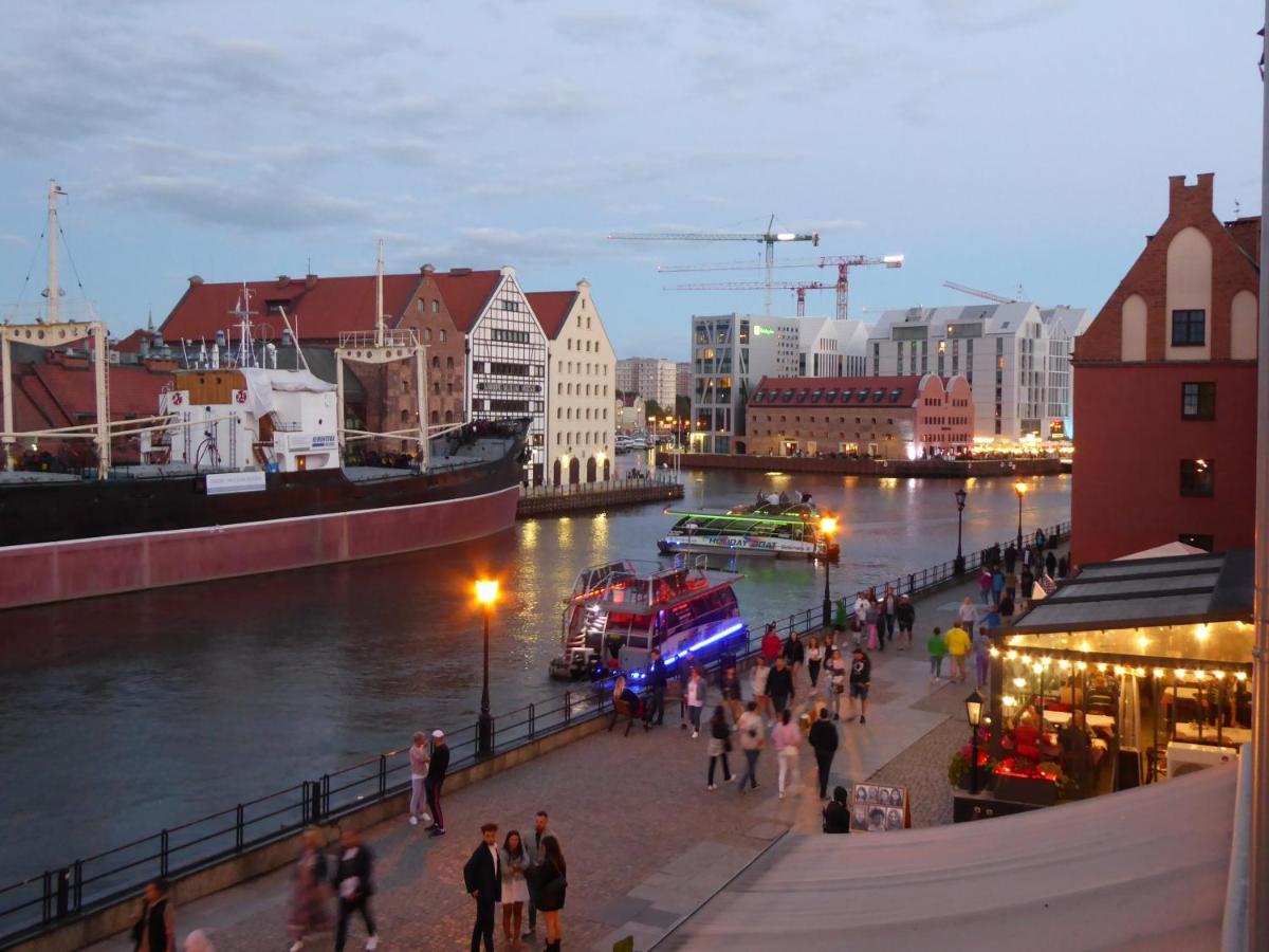 Magical River View By Downtown Apartments Gdańsk Exteriör bild