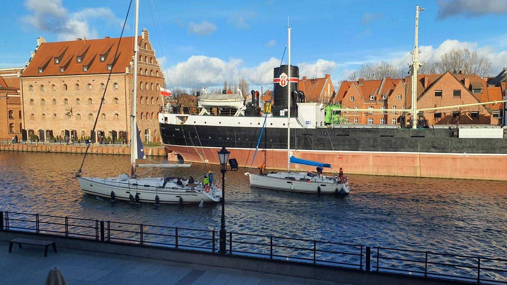 Magical River View By Downtown Apartments Gdańsk Exteriör bild